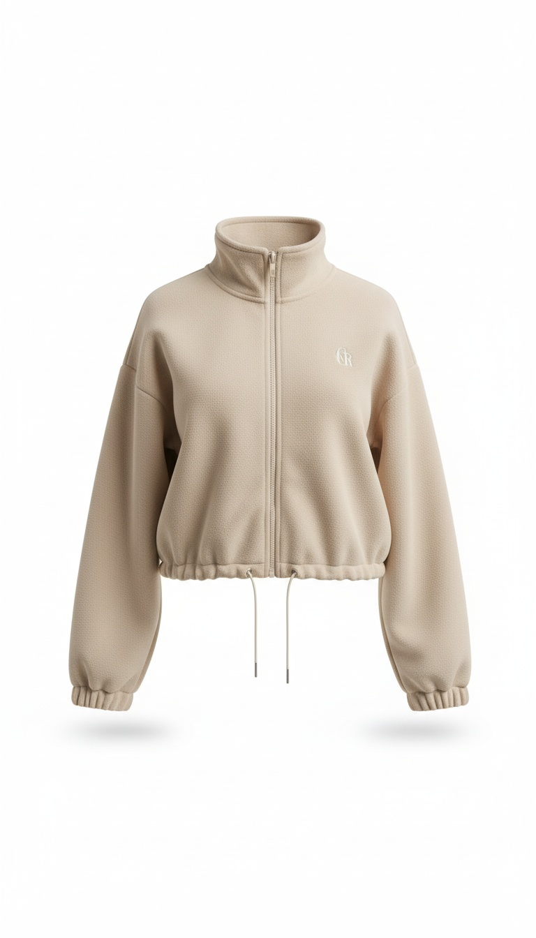 Hazel Fleece Jacket | Sandstone