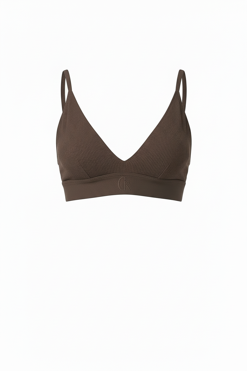 Contour Bralette | Cocoa