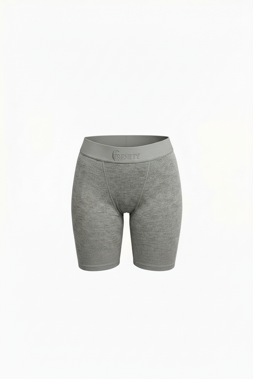 Contour Biker Short | Ash