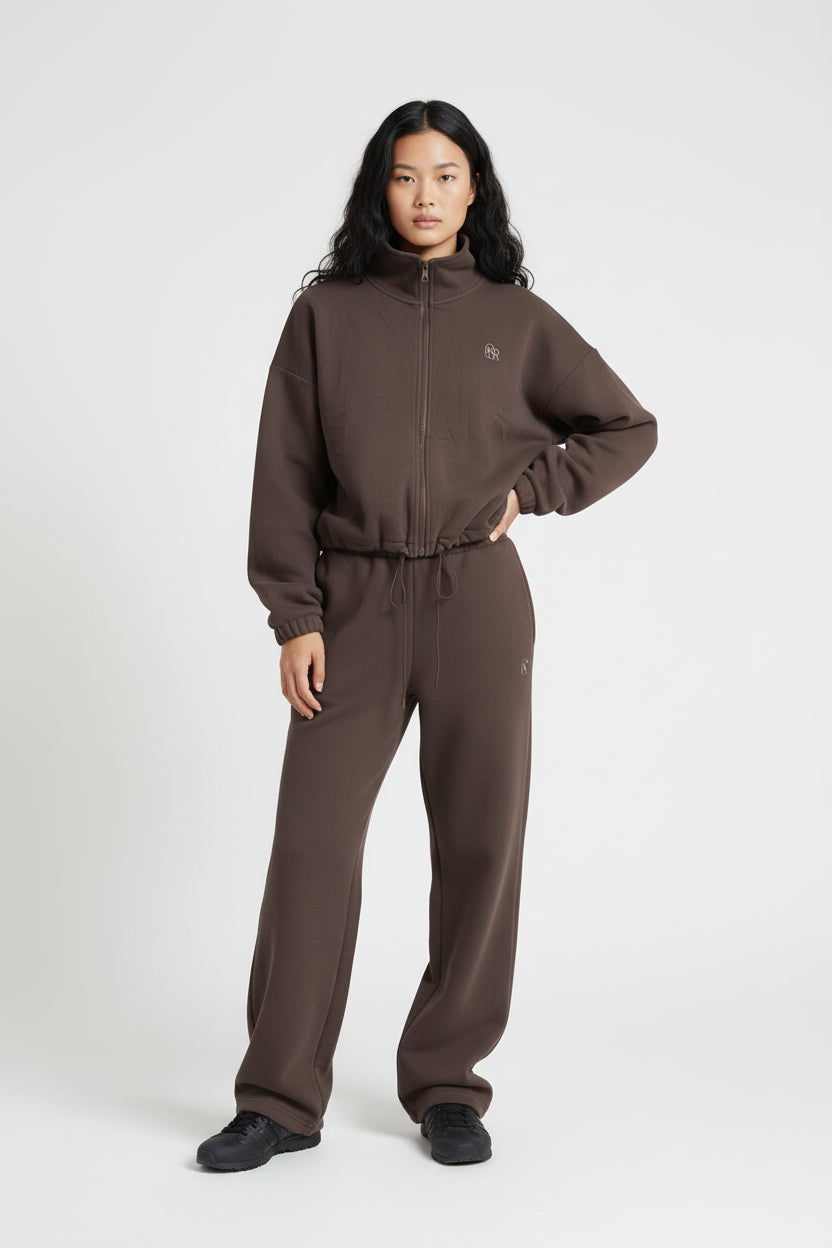 Hazel Fleece Jacket | Mocha